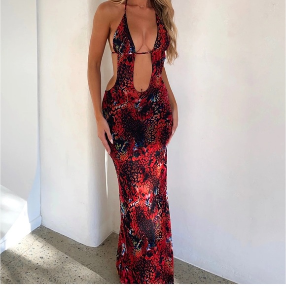 outcast Dresses & Skirts - Outcast Harper Cobra dress
